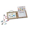 Melissa & Doug Natural Play - Play, Draw, Create Reusable Kit - Ocean 31324